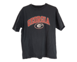 NCAA Georgia Bulldogs Navy Short Sleeve Football T-Shirt Mens M Black Co... - $14.49