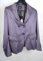 Ann Demeulemeester Jacket Jeffrey Blazer Grey Silk Double Breasted Blaze... - £311.50 GBP