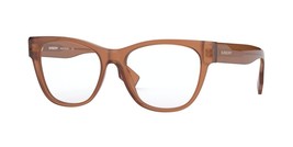 Burberry Eyeglasses BE2301 3808 51mm Opal Brown / Demo Lens - $99.95