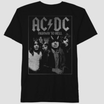 New Men&#39;s XL AC/DC Highway To Hell Short Sleeve Graphic T-Shirt Black - £10.37 GBP