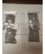 Stainless Steel Ball Chain 24&quot; Dog Tag Bead Necklace 2.4mm Jewelry LOT O... - $927.47 MXN