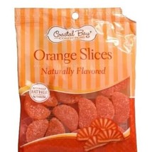 Coastal Bay Confections Candy Orange Slices, 8 oz Bag, Naturally Flavored Gummy - £6.59 GBP