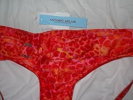 Antonio Melani New Womens Sunset Sash Ombre Skin Bikini Bottoms Bathing ... - $58.41