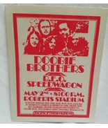 DOOBIE BROTHERS - ORIGINAL 1974 CONCERT TOUR CLOTH BACKSTAGE PASS EVANSV... - $30.00