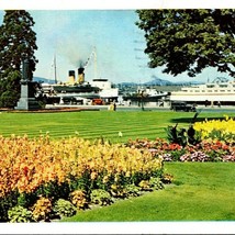 1956 Victoria Inner Harbor British Columbia Canada Series Taylorchrome Postcard - £10.16 GBP