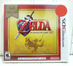 Factory Sealed NEW The Legend of Zelda: Ocarina of Time 3D Nintendo 3DS 2011 - £29.89 GBP