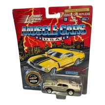 Johnny Lightning Muscle Cars USA 1969 Pontiac GTO Judge Champagne Series 8 - £5.44 GBP