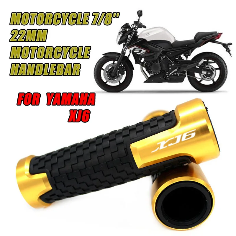 For Yamaha XJ6 XJ-6 Diversion Motorcycle Accessories 7/8&quot; 22mm Handlebar Grips - £13.05 GBP+