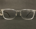 Airlock Eyeglasses Frames 2003 971 Gray Clear Square Full Rim 55-16-145 - $111.98