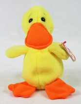 VINTAGE 1993 Ty Beanie Baby Quackers Duck w/ Tags - $14.84