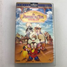 VHS An American Tail Fievel Goes West Spielberg Clamshell Family Animate... - £15.97 GBP