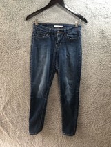 Levis 711 • Skinny Womens Blue Jeans Stretch Denim • Size 26 - £7.58 GBP