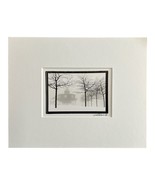 Laura DeNardo Signed Black &amp; White Photograph – Baltimore Scene – Matted... - €55,66 EUR