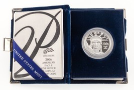 2006-W P $100 1 Oz. Americano Platino Águila Prueba W/ Ogp (Caja ,Funda,... - £1,281.71 GBP