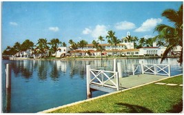 Vintage King Cole Hotel Miami Florida Unused Postcard - £34.48 GBP