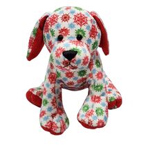 8" Ganz Webkinz Snowflake Christmas Holiday Pup - Dog Plush - $10.40