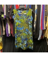 Handmade Fashion Womens Floral Hippie Dress No Size Damaged Vintage 1960s - $89.99