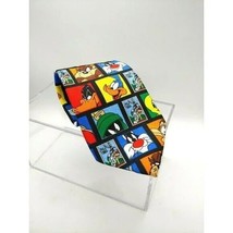 Vintage 1997 Warner Bros LOONEY TUNES Stamp Collection  Men&#39;s Tie 100% P... - $226.70 MXN