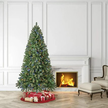 Holiday Time 7.5&#39; Color Change LED Kennedy Fir Artificial Christmas Tree... - £88.73 GBP