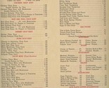 Lotus Chinese Restaurant Menu North Third Street Milwaukee Wisconsin 1940&#39;s - £38.10 GBP