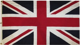 United Kingdom 3&#39;x5&#39; Embroidered Flag ROUGH TEX® - £37.96 GBP