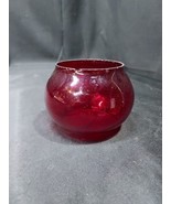 Old CNX Red Railroad Railway Lantern Glass Globe Original 3.25&quot; Tall - €25,11 EUR