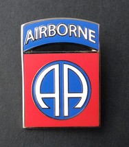 82ND AIRBORNE DIVISION LAPEL HAT PIN BADGE UNITED STATES ARMY 1.5 x 1 in... - $6.24