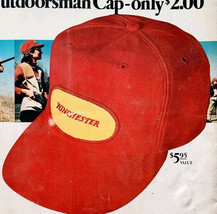 1977 Winchester Outdoorsman Cap Hat Advertisement Hunting Outdoor Wear D... - $19.99