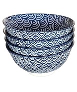 Four (4) ONEMORE ~ Navy & White ~ 24 Oz. ~ Durable Ceramic Bowls ~ Stack... - €38,94 EUR Four (4) ONEMORE ~ Navy & White ~ 24 Oz. ~ Durable Ceramic Bowls ~ Stack... - €38,94 EUR
