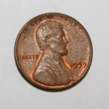 1959 Lincoln Memorial  Penny - $9.49