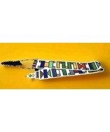 Tribal African Ndebele 44&quot;x 4&quot; Handmade Colorful Beadwork Panel - $643.50