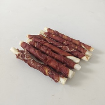 SAFEWORM TRIO Edible Pet Chews Chicken Wrapped Rawhide Sticks Dog Chews - $15.99
