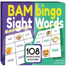 Sight Word Bingo Game Level 3 And Level 4 - Learn To Read Vocabulary For... - £30.37 GBP