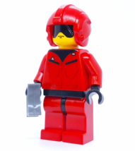 Lego Star Wars sw0077 T-16 Skyhopper Pilot Red Helmet Minifigure 4477 - £16.45 GBP