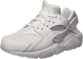 Nike Little Kids Huarache Run Sneakers Color White Pure Platinum Size 1Y - £60.72 GBP