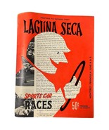 Vintage 1960 Auto Race Program Laguna Seca Monterey Peninsula California - $127.94 CAD