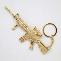 BIOHAZARD 3 Assault Rifle Keychain GOLD - Hong Kong Comic Capcom Residen... - $31.90