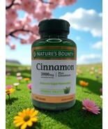 Nature&#39;s Bounty Cinnamon 2000mg Plus Chromium Sugar Metabolism 60ct Exp ... - $13.85
