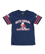 WOMEN&#39;S SOUTH CAROLINA STATE FOOTBALL JERSEY TEE HBCU BULLDOGS T-SHIRT - $53.36 CAD