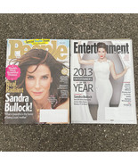 Sandra Bullock Magazine Lot of 2 People May 2015, Entertainment Weekly D... - £13.65 GBP