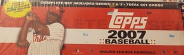 2007 TOPPS BASEBALL COMPLETE FACTORY SEALED RETAIL SET 1-661 + 5 EXCLUSI... - £36.62 GBP