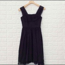 Anthropologie Girls from Savoy fit and flare plaid look dress w/ chiffon straps - £36.99 GBP