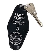 Vintage Peal&#39;s Resort Mountain Home Arkansas Hotel Room Key Fob - £23.49 GBP