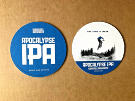Apocalypse Ipa Beer Brewery Coaster ~ 10 Barrel Brewing Co ~ Drink Beer Outside - £3.15 GBP