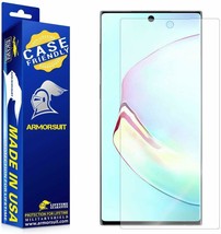 Screen Protector Samsung Galaxy Note 10 Plus 1-Pack Anti-Bubble HD Clear Film - £23.67 GBP