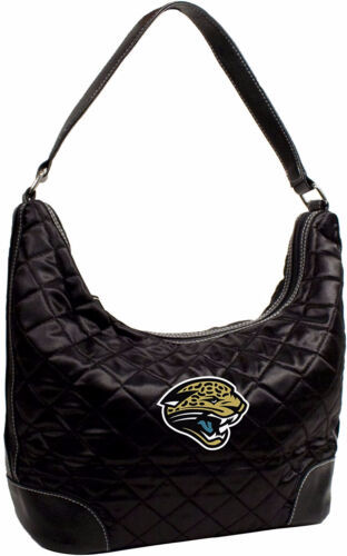 New JACKSONVILLE JAGUARS Quilted Hobo Bag PURSE NFL Football NWT Free Shipping ! - £19.37 GBP