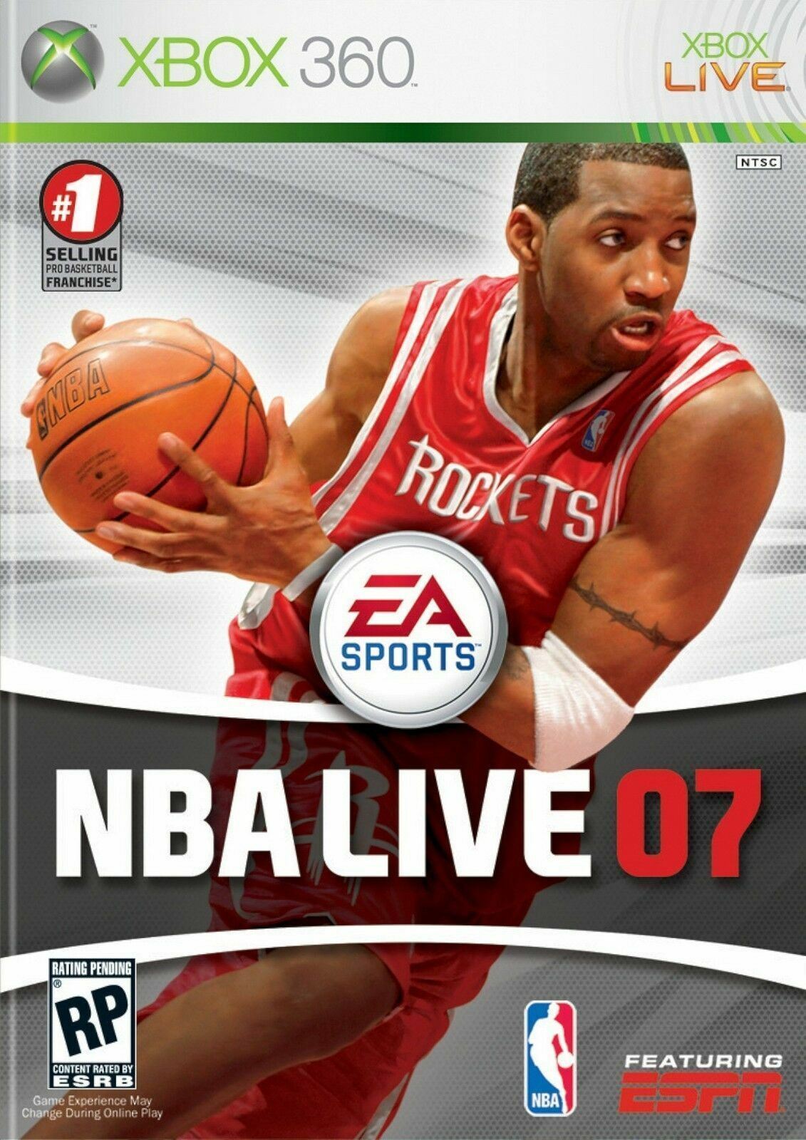Primary image for XBOX 360 NBA Live 07 Video Game KOBE BRYANT Black Mamba Online Basketball 2007