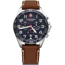 Victorinox Men&#39;s Swiss Army Black Dial Watch - 241854 - £326.49 GBP