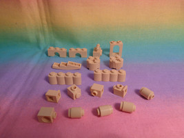 LEGO Lot 18 Tan Small Parts &amp; Pieces  - $2.51