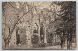 Estonia RPPC Dorpat Cathedral Ruins Tartu Real Photo Postcard Q26 - £13.25 GBP